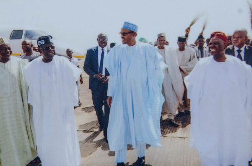 Tinubu, Buhari, Bisi Akande